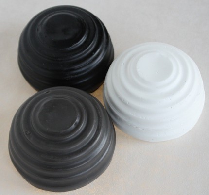 The Bee's Knees Encaustics - 3 Set Black, Pewter Grey & Titanium White Encaustic Paint Hive